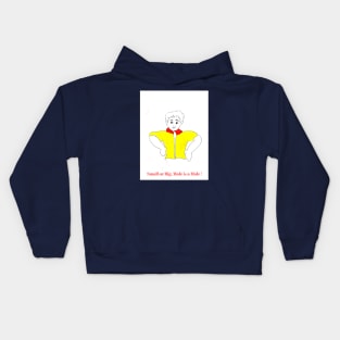 Male is a Male Kids Hoodie